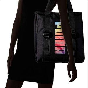 PUMA Pacific Yoga Tote Bag.Black Multi